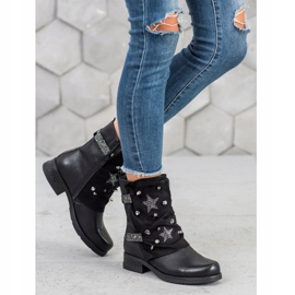 Super Mode Dekorierte Arbeiter schwarz 1