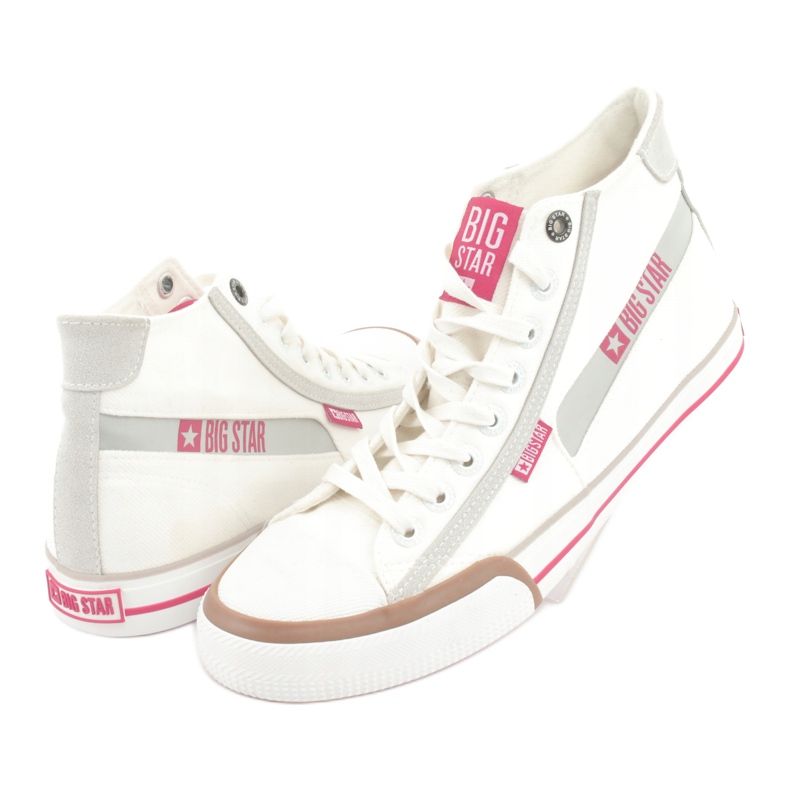 Herren Big Star 174080 weiße Sneakers 4