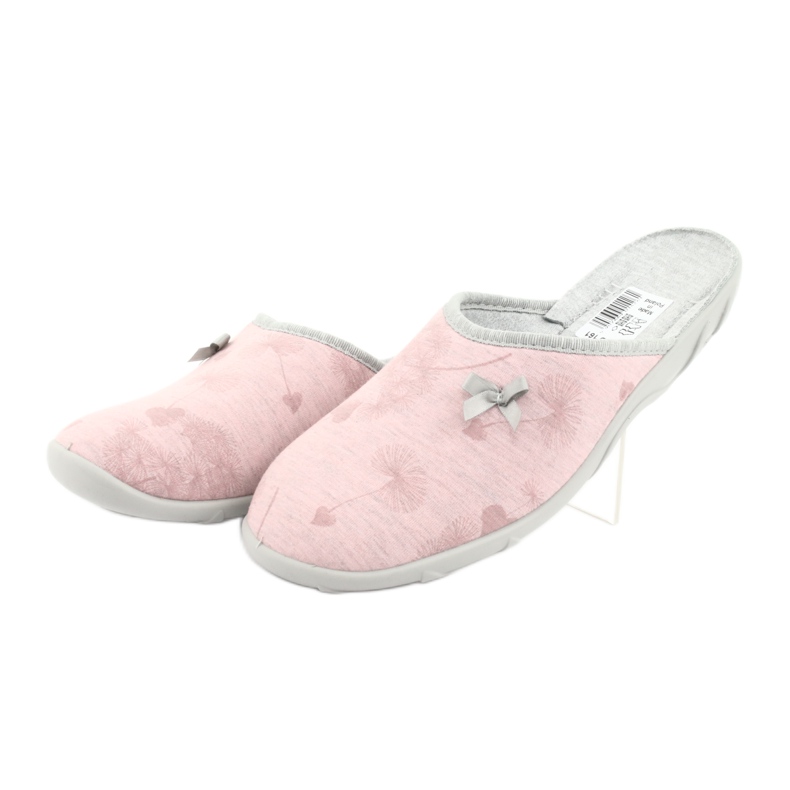 Befado farbige Damenschuhe 235D161 rosa grau 3