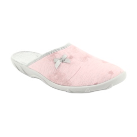 Befado farbige Damenschuhe 235D161 rosa grau 1