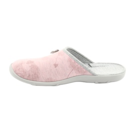 Befado farbige Damenschuhe 235D161 rosa grau 2