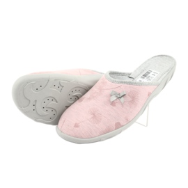 Befado farbige Damenschuhe 235D161 rosa grau 4