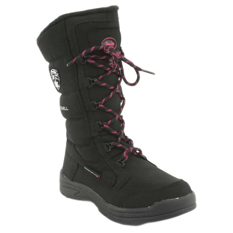 Schneestiefel mit American Club SN12 Membran in Schwarz rosa 1