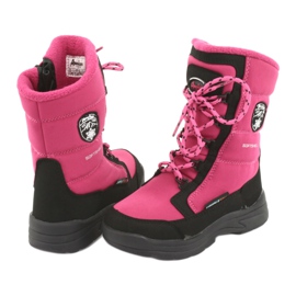 Schneestiefel mit American Club SN13 rosa / schwarze Membran 4