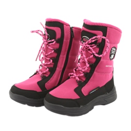 Schneestiefel mit American Club SN13 rosa / schwarze Membran 3