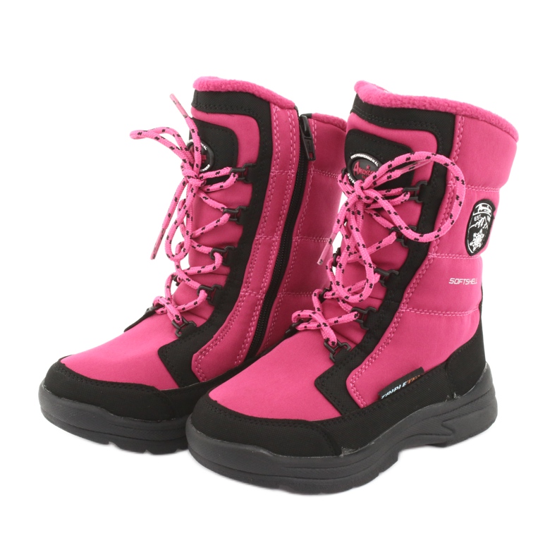Schneestiefel mit American Club SN13 rosa / schwarze Membran 3