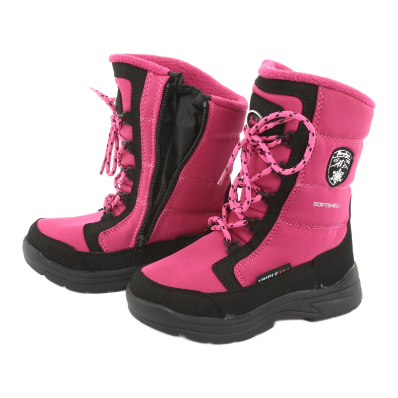 Schneestiefel mit American Club SN13 rosa / schwarze Membran 5