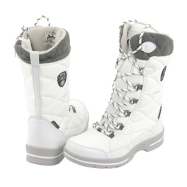 Schneeschuhe mit American Club SN08 Membran weiß grau 4