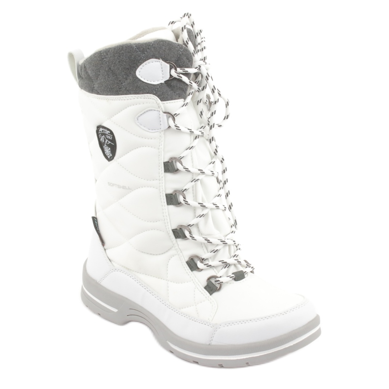 Schneeschuhe mit American Club SN08 Membran weiß grau 1