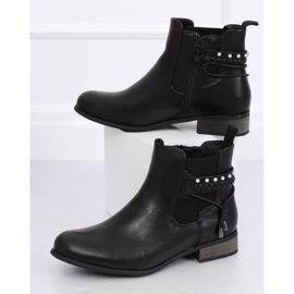 Schwarze Chelsea-Boots für Damen 846 Black 2