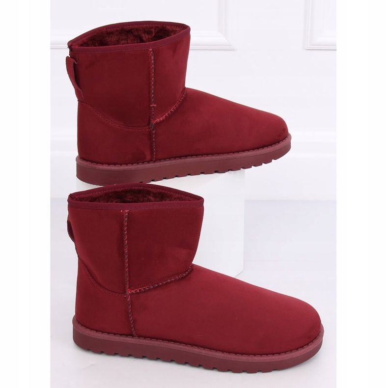 Schneestiefel Emusy Burgund C-08 Rot 1