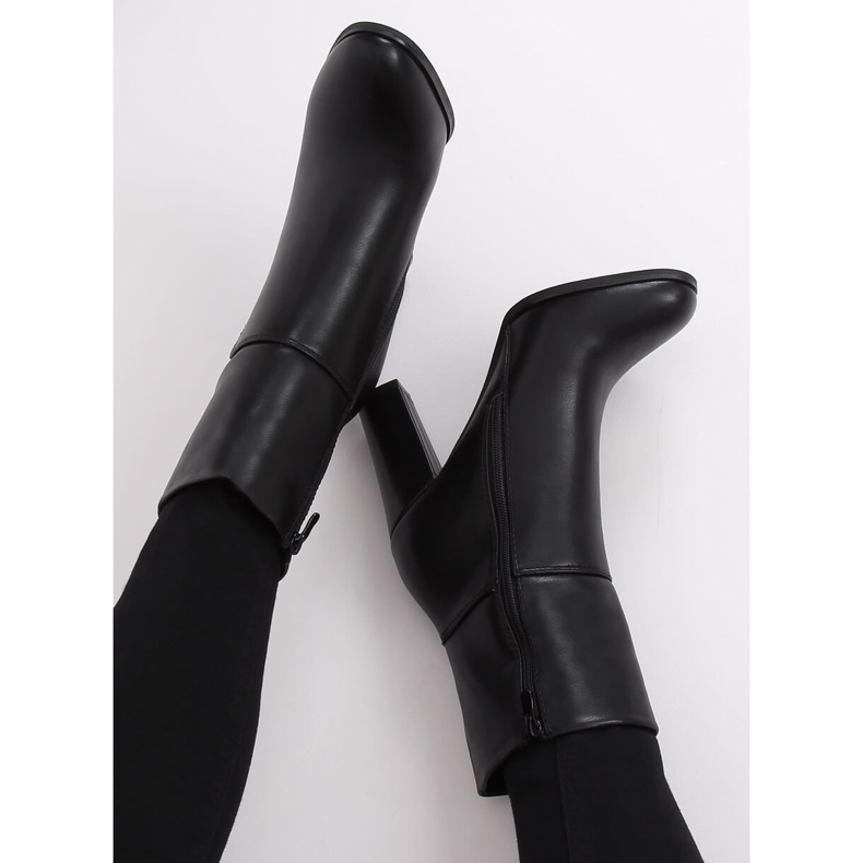 Schwarze High Heels 1345 Schwarz 1