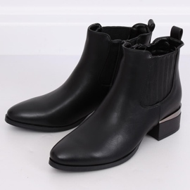 Schwarze Chelsea-Boots für Damen 3303 Black 2