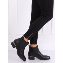 Schwarze Chelsea-Boots für Damen 3303 Black 1