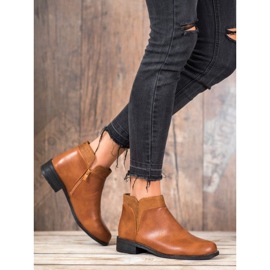 Small Swan Lässige Kamelstiefel braun 1