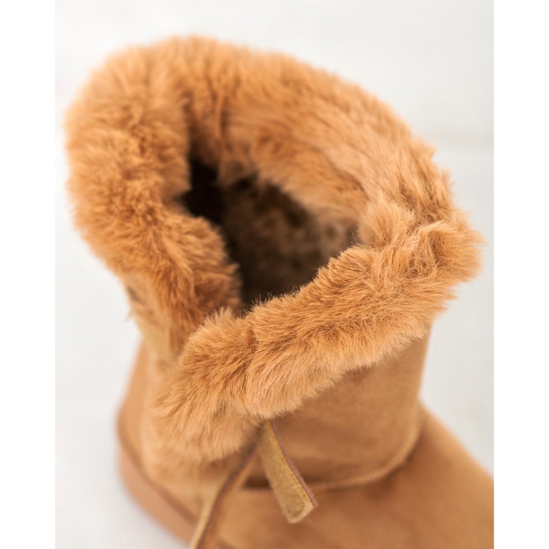 SHELOVET Warme Schneeschuhe braun 1