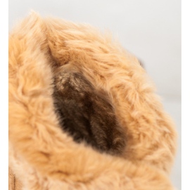 Sport Warmes Mukluki mit Fell braun 2