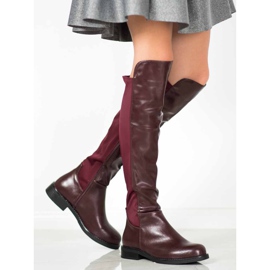 SHELOVET Kastanienbraune Musketiere rot 2