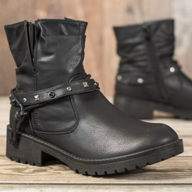 J. Star Arbeiter mit dekorativem Gürtel schwarz 1