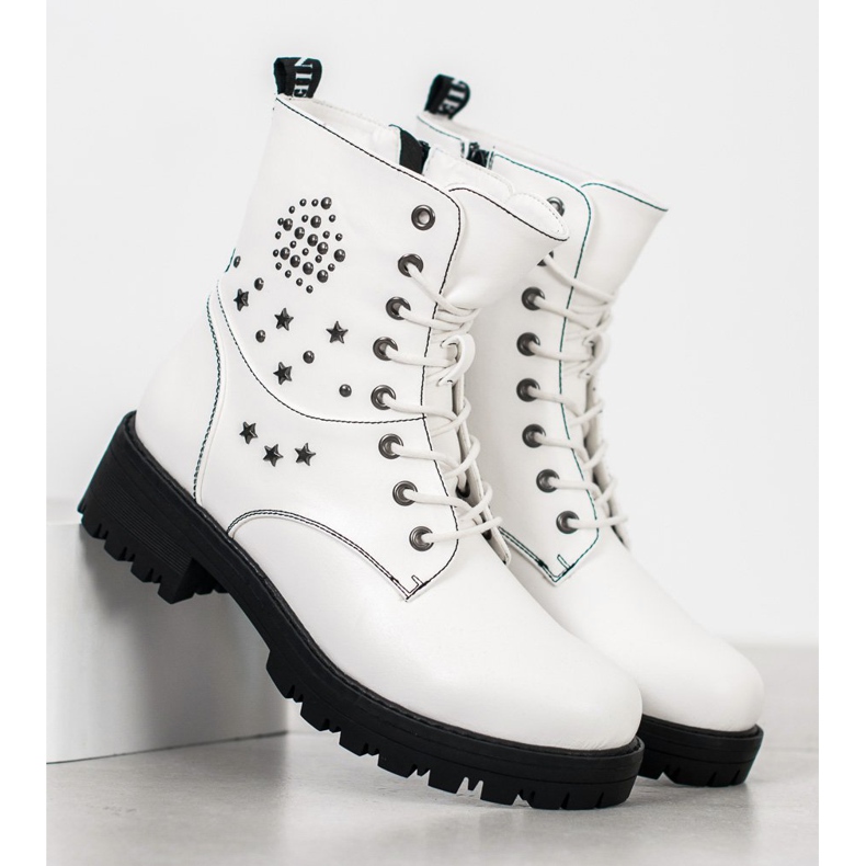 Goodin Weiße Trapper mit Sternen 1