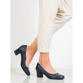 Sergio Leone Komfortable Pumps blau 2
