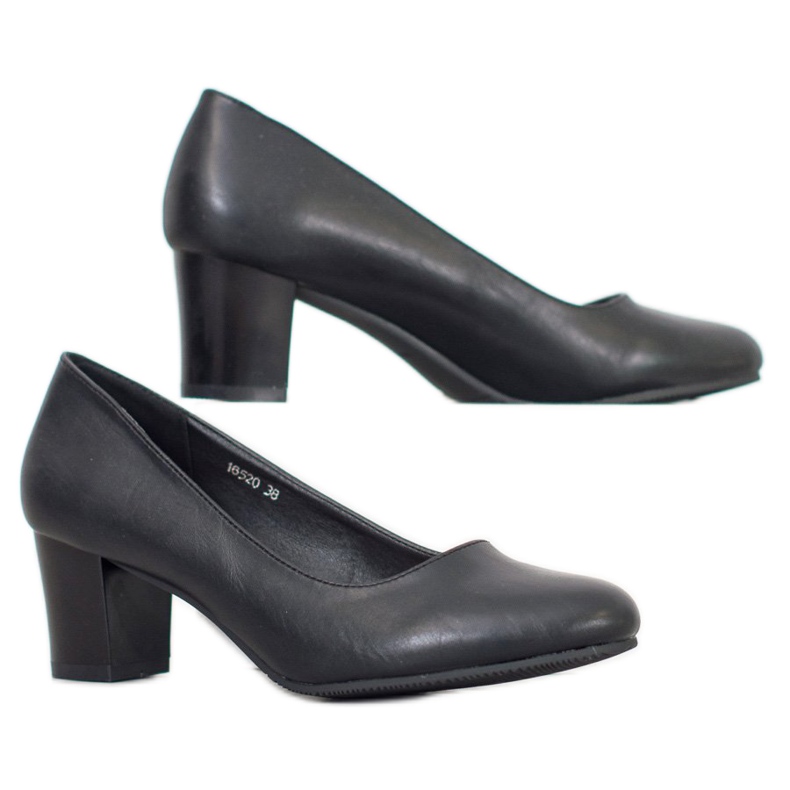 Sergio Leone Schwarze Pumps 1