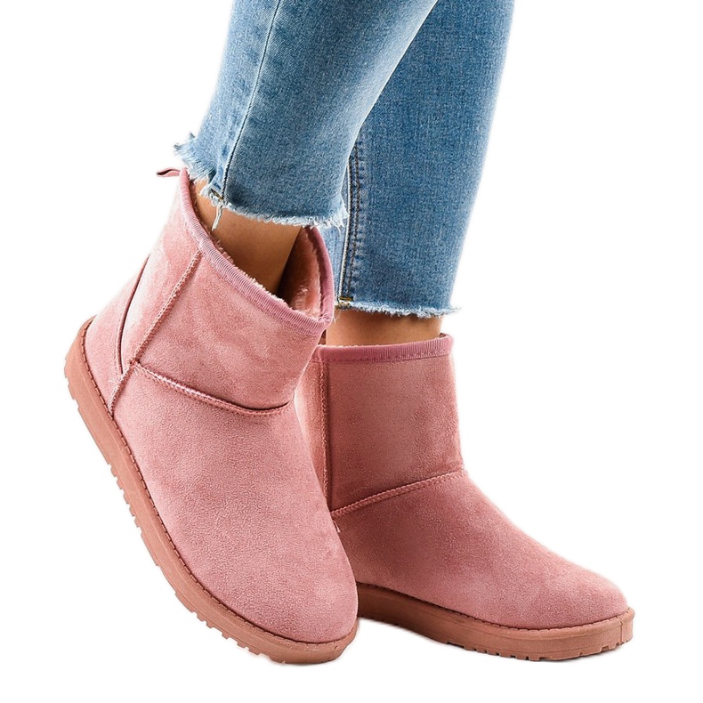 Warme rosa Eskimostiefel B207-3 1