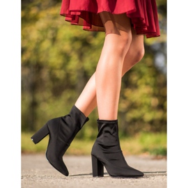 RTX WALK Slip-On Stiefel aus Textil schwarz 1