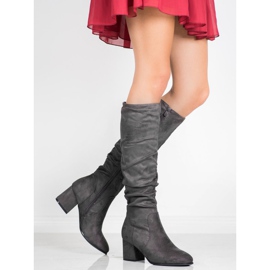 Seastar Graue Stiefel auf der Post 1