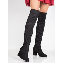 Seastar Elegante Stiefel an einem Pfosten schwarz 1