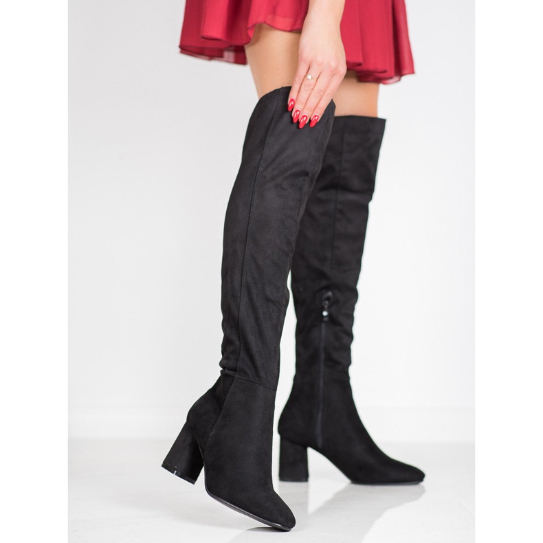 Seastar Elegante Stiefel an einem Pfosten schwarz 2