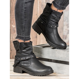 CABIN Arbeiter mit dekorativem Gürtel schwarz 2