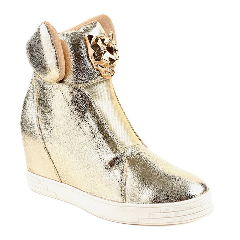 Goldene Jaguar Keilsneaker KLS-105-5 1