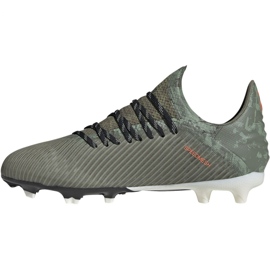 Adidas X 19.1 Jr Fg EF8301 Fußballschuhe grün grün 2