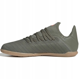 Hallenschuhe adidas X 19.3 In Jr EF8376 grau grau 2