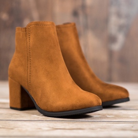 Clowse Klassische Kamelstiefel braun 1