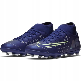Nike Mercurial Superfly 7 Club Mds FG / MG Jr BQ5418 401 Fußballschuh marineblau blau 1