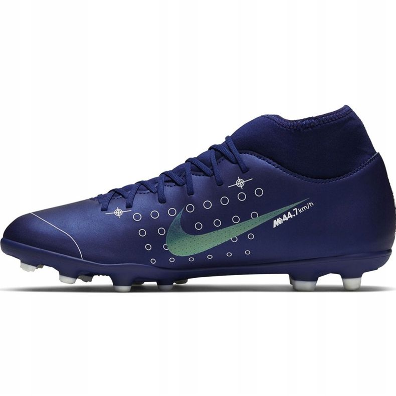 Nike Mercurial Superfly 7 Club Mds FG / MG Jr BQ5418 401 Fußballschuh navy blau blau 2
