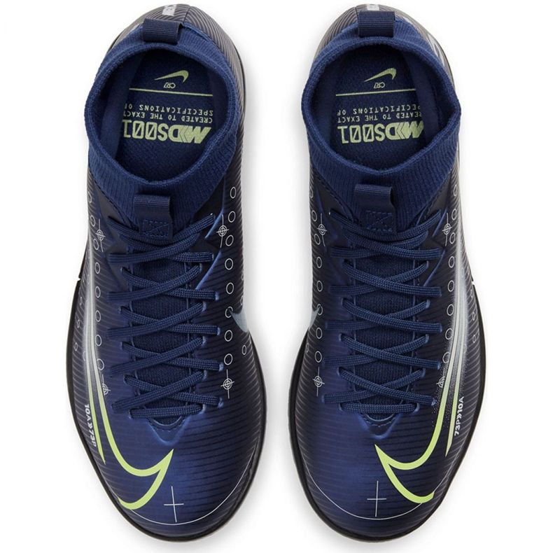 Nike Mercurial Vapor 13 Club Mds Ic Jr CJ1174 401 Fußballschuh marineblau marineblau 2