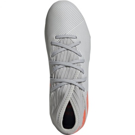 Die adidas Nemeziz 19.3 Fg Jr EF8302 Fußballschuhe mehrfarbig grau 1