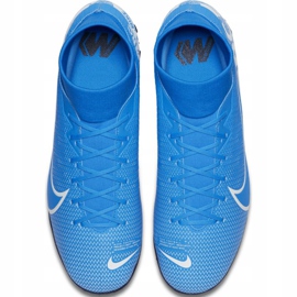 Nike Mercurial Superfly 7 Academy M Tf AT7978 414 Fußballschuhe mehrfarbig blau 1