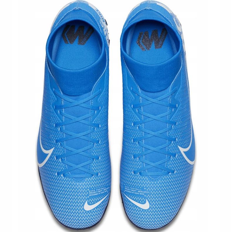 Nike Mercurial Superfly 7 Academy M Tf AT7978 414 Fußballschuhe mehrfarbig blau 1