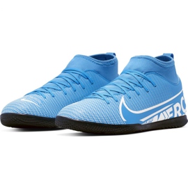 Nike Mercurial Superfly 7 Club Ic Jr AT8153 414 Fußballschuhe mehrfarbig blau 2