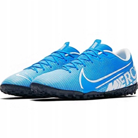 Nike Mercurial Vapor 13 Academy M Tf AT7996 414 Fußballschuhe mehrfarbig blau 2
