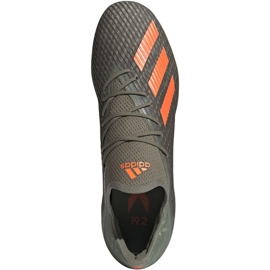 Adidas X 19.2 Fg M EF8364 Fußballschuhe grün grau 1