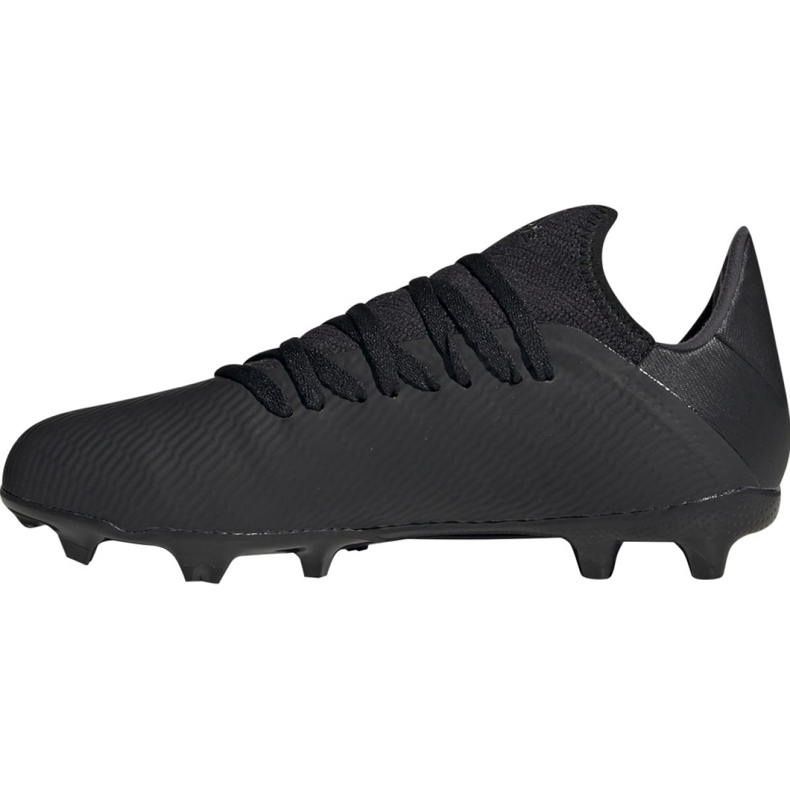 Die adidas X 19.3 Fg Jr F35364 Fußballschuhe schwarz schwarz 1