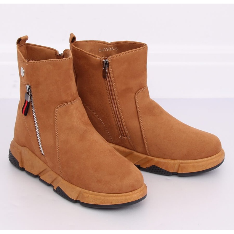 Stiefel im sportlichen Camel-Style SJ1938 Camel braun 2