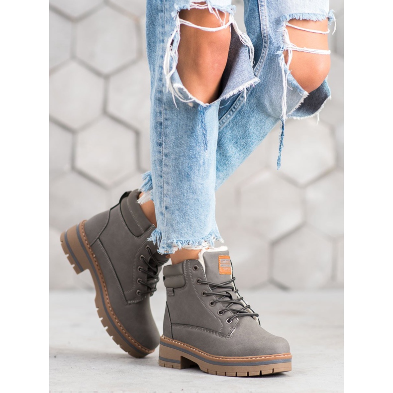 Arrigo Bello Warme Wanderschuhe grau 2