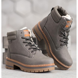 Arrigo Bello Warme Wanderschuhe grau 1