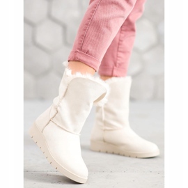 Kylie Warmes Mukluki weiß 1